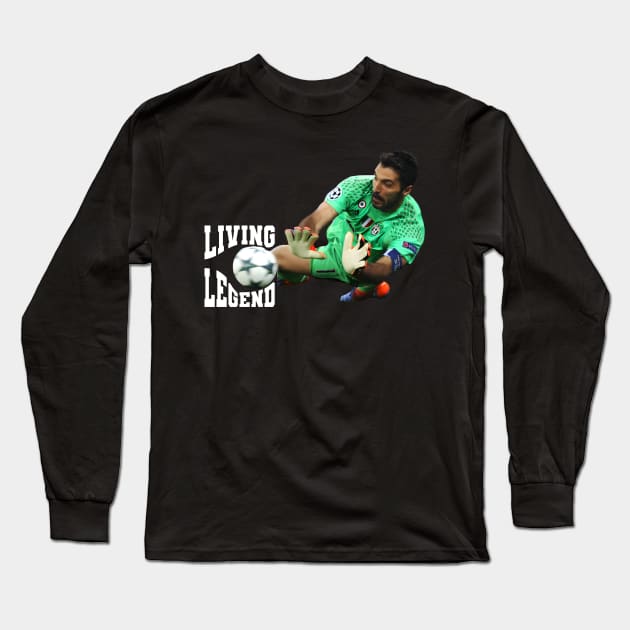 BUffon, living legend Long Sleeve T-Shirt by Aloenalone